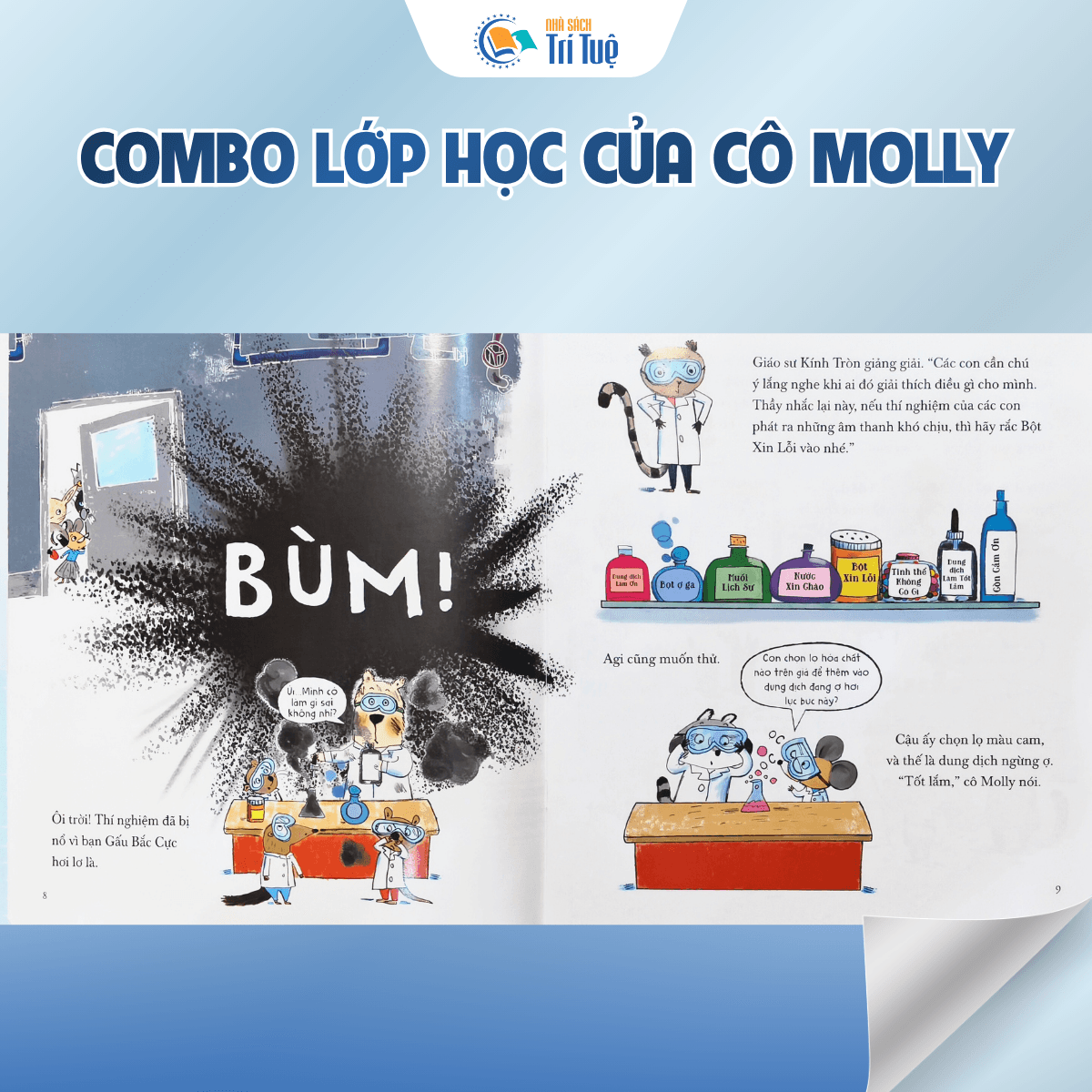 Combo Lớp học của cô Molly ( 4 cuốn )
