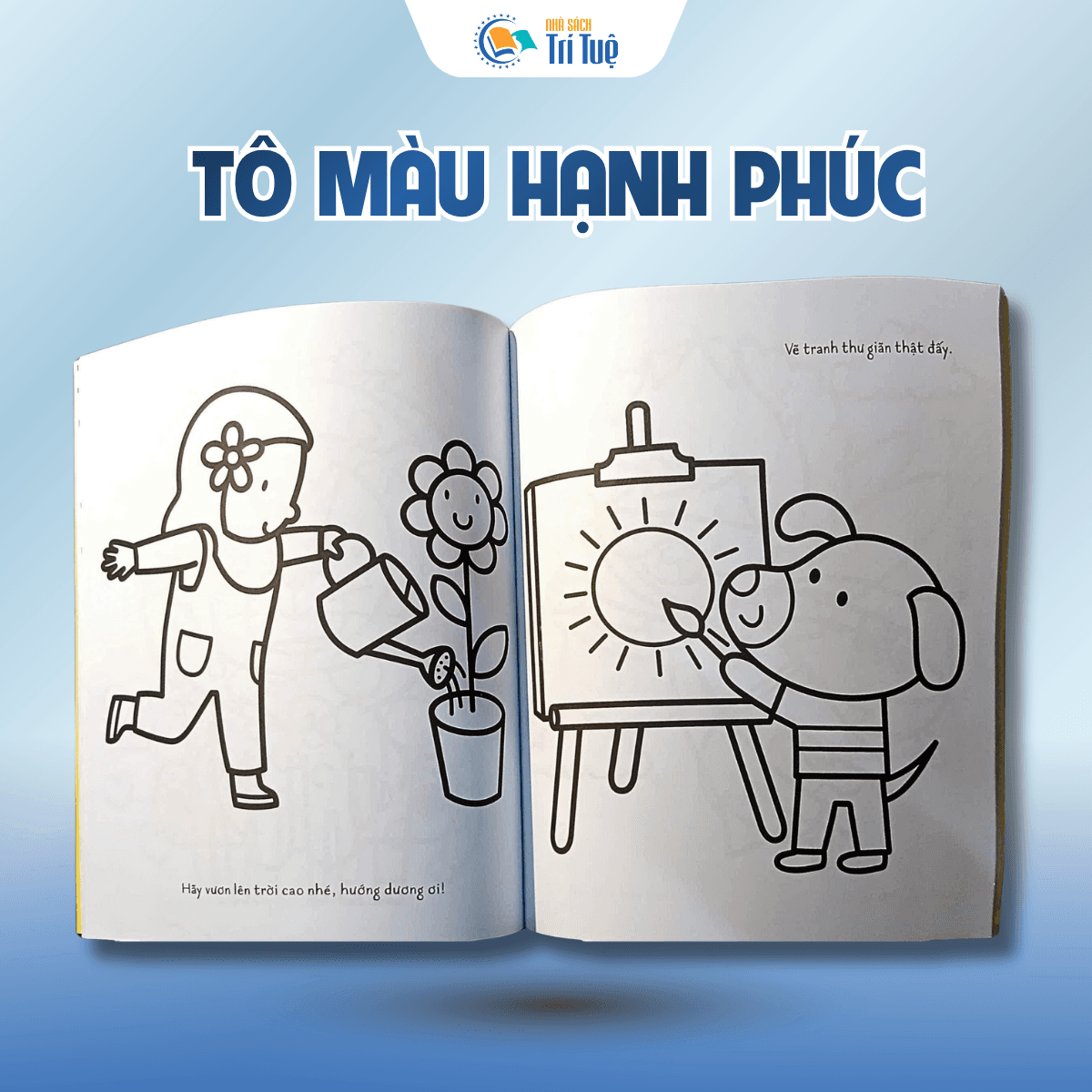 Cuốn sách tô màu đầu tiên của tớ - Tô màu hạnh phúc