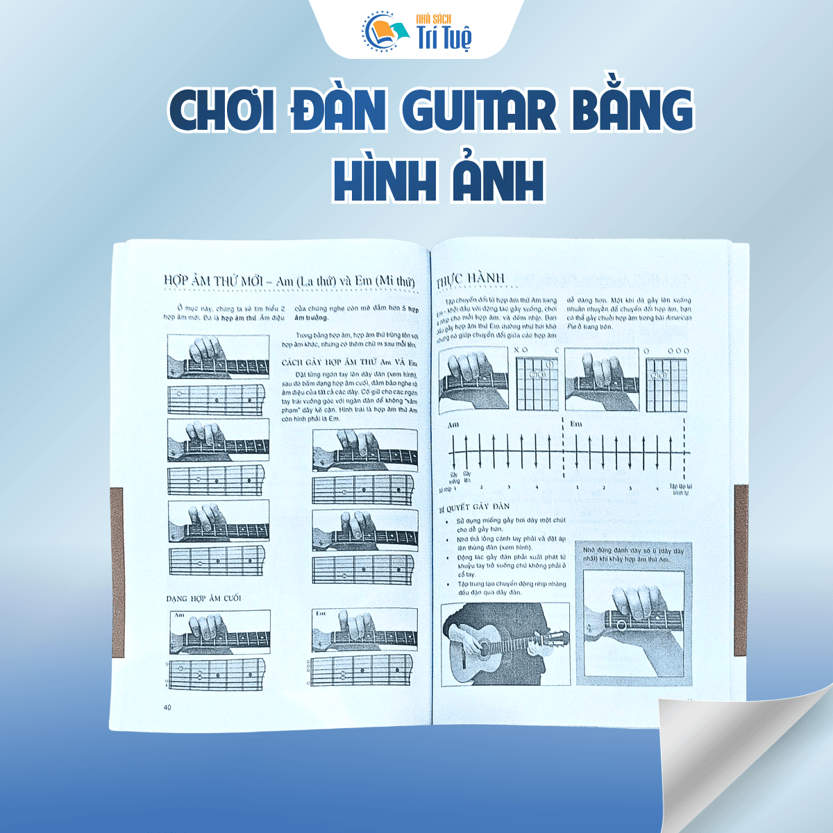 Chơi đàn guitar bằng hình ảnh