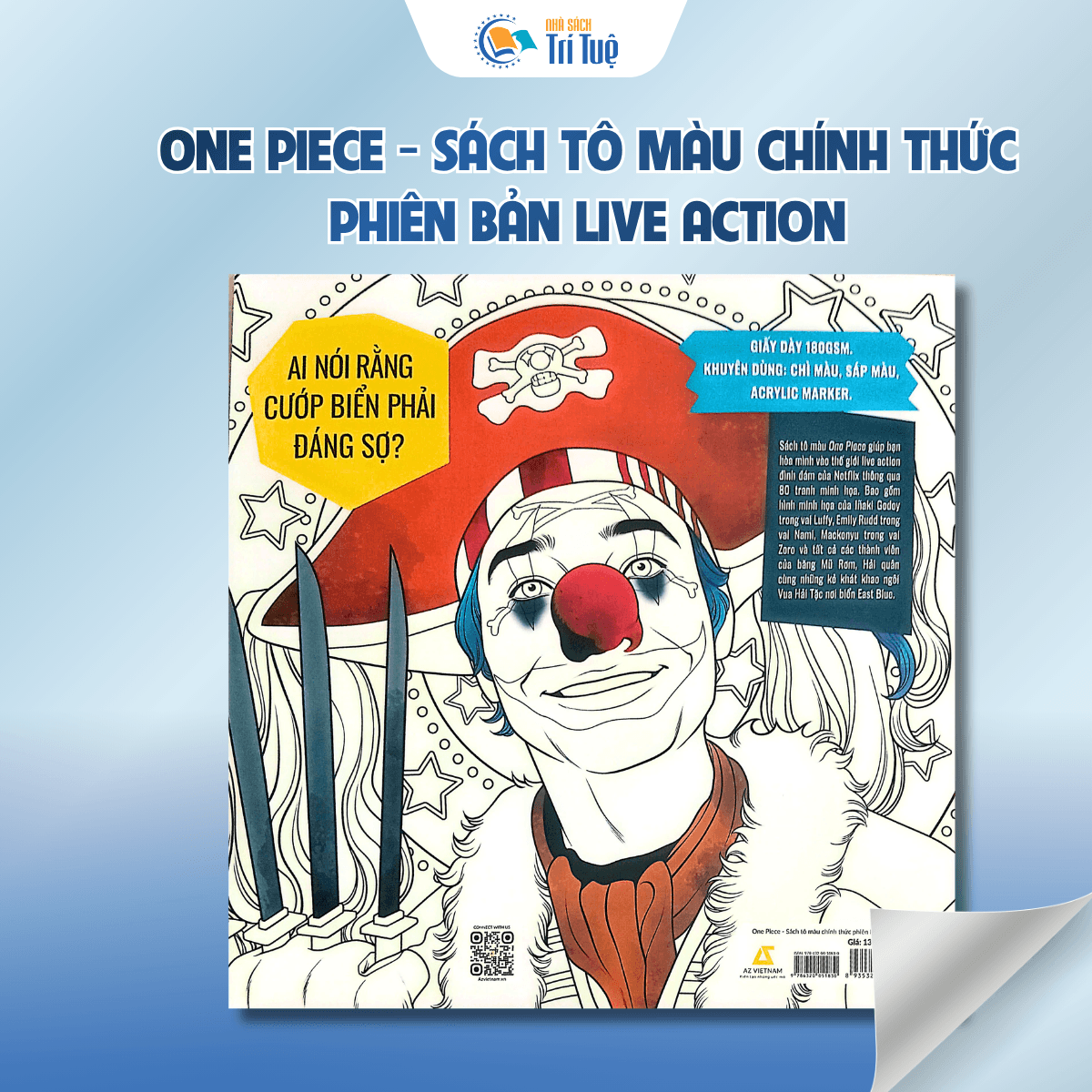 One Piece Sách tô màu chính thức phiên bản live action
