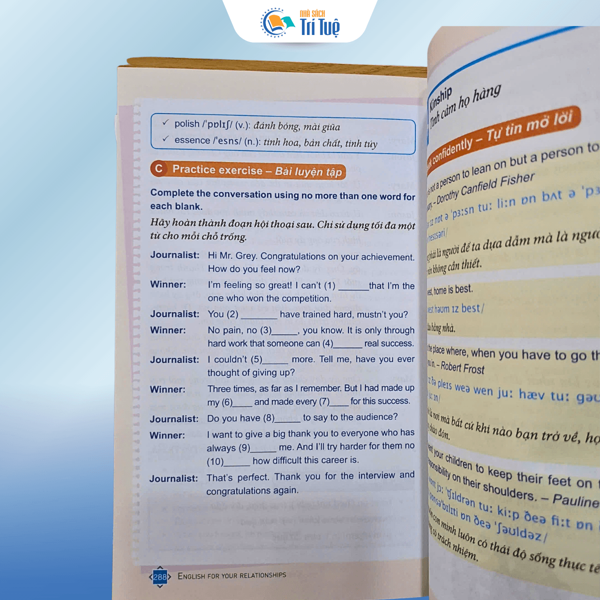 Giao Tiếp Tiếng Anh Như Người Bản Xứ - English For Your Relationships