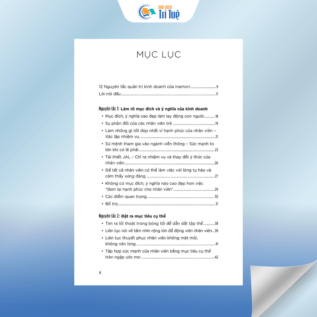 12 Nguyên Tắc Quản Trị Kinh Doanh Của Inamori