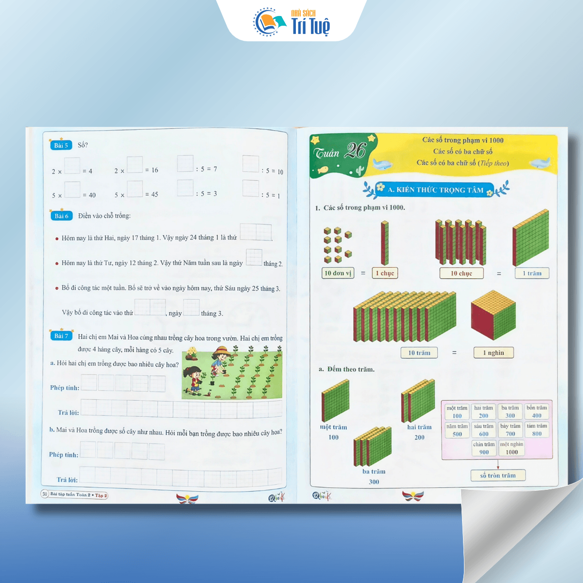 Bài tập tuần toán 2 tập 2