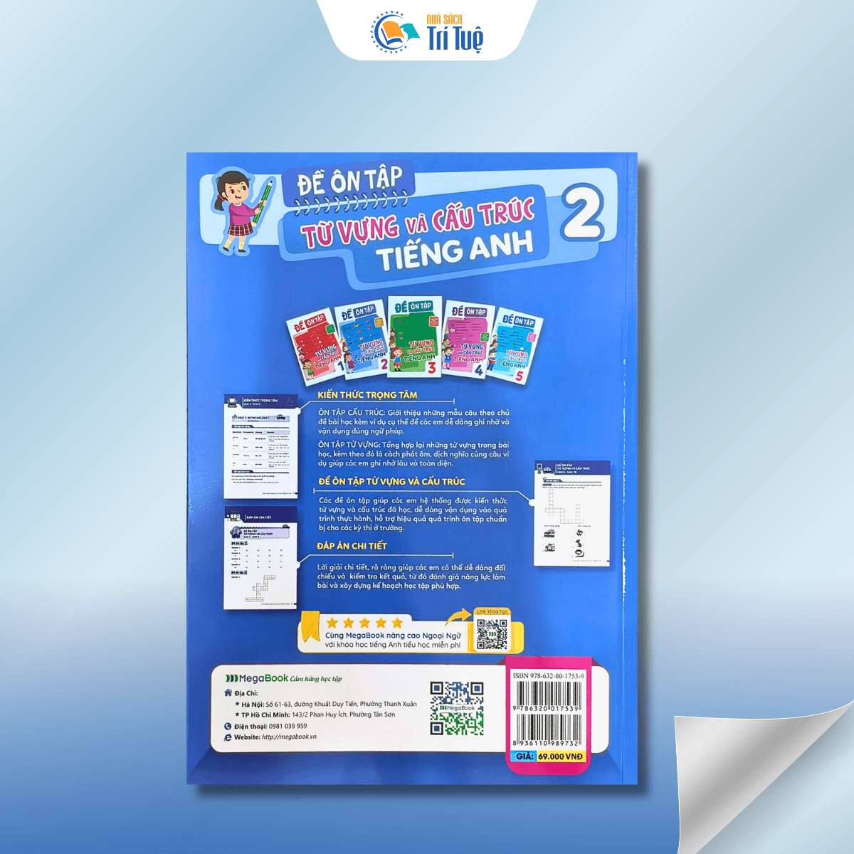Đề ôn tập từ vựng và cấu trúc Tiếng Anh lớp 2