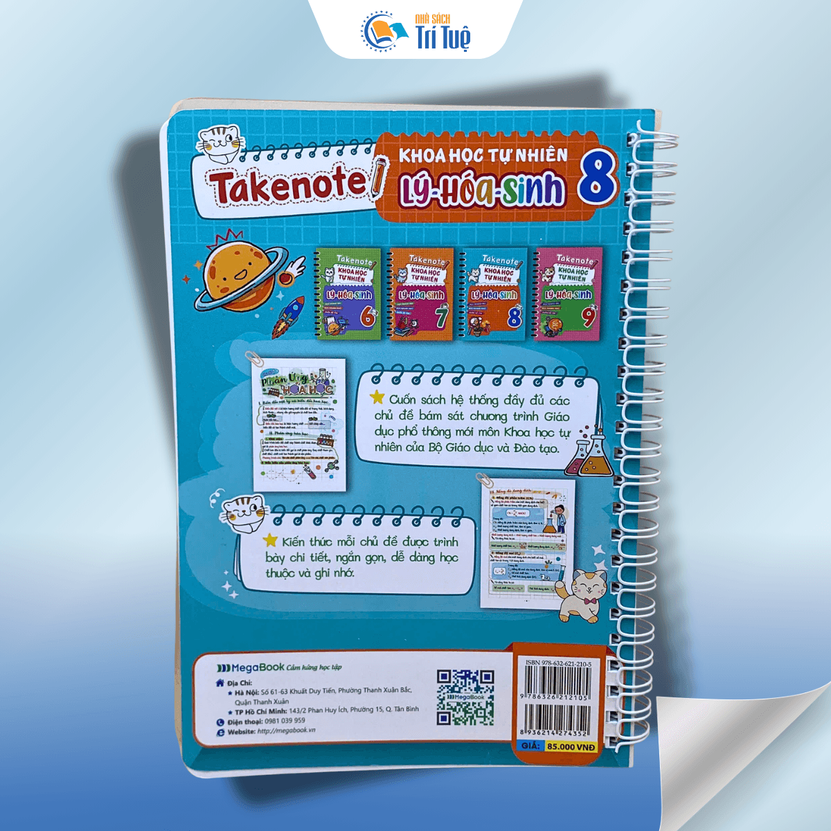 Take Note Khoa Học Tự Nhiên Lý - Hóa - Sinh 8