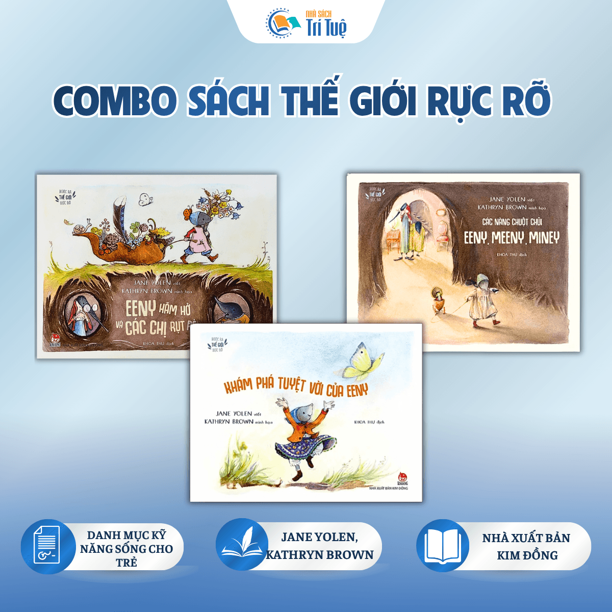 Combo Sách thế giới rực rỡ (3 cuốn)