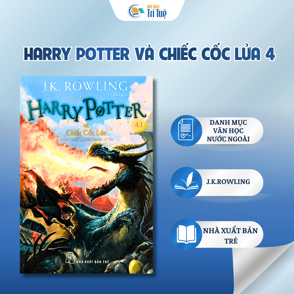 Harry Potter và chiếc cốc lửa Tập 4 - Set 6 cuốn khổ nhỏ