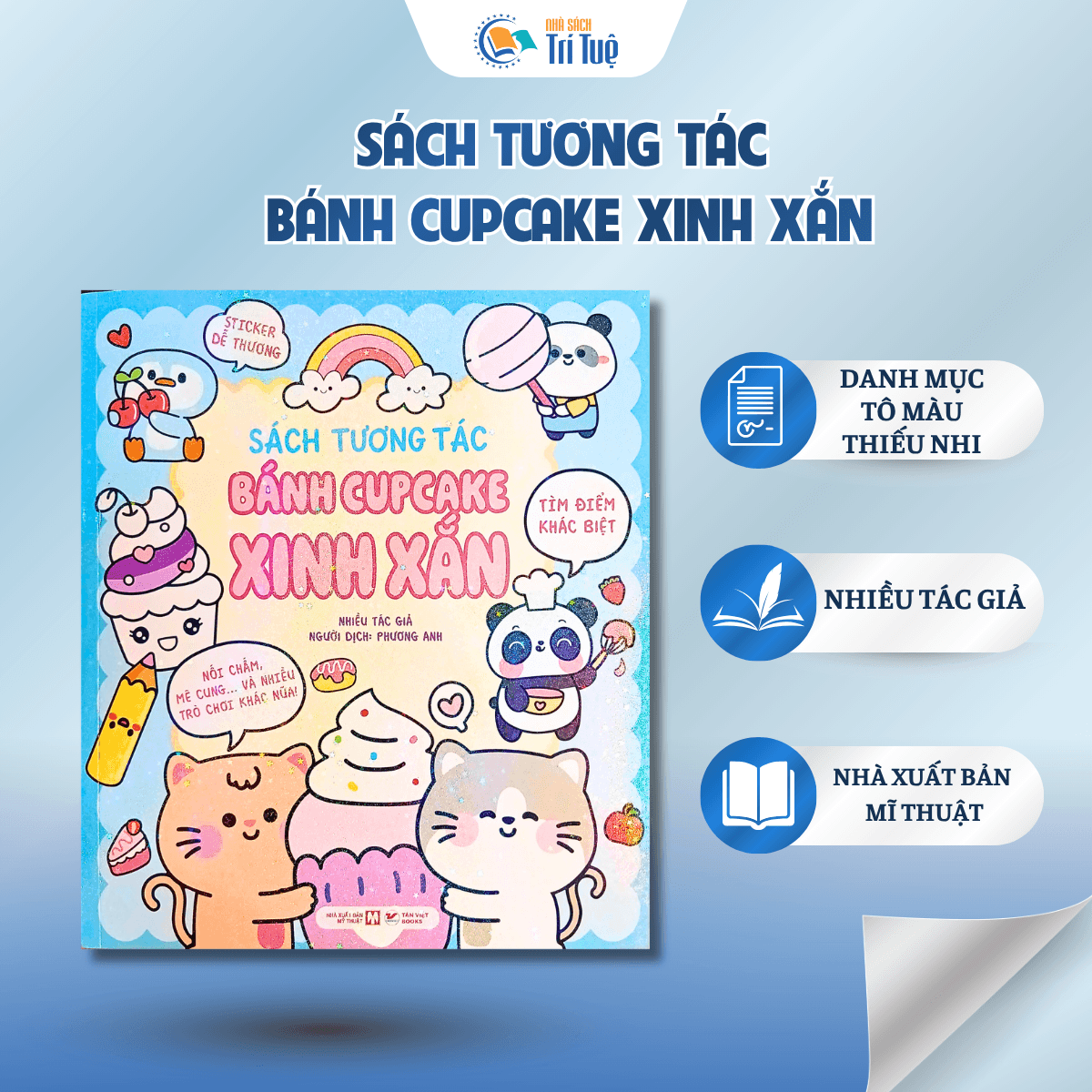 Sách tương tác - Bánh cupcake xinh xắn