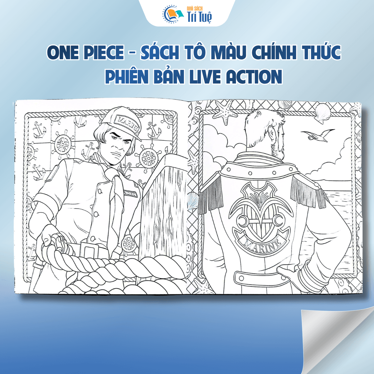 One Piece Sách tô màu chính thức phiên bản live action