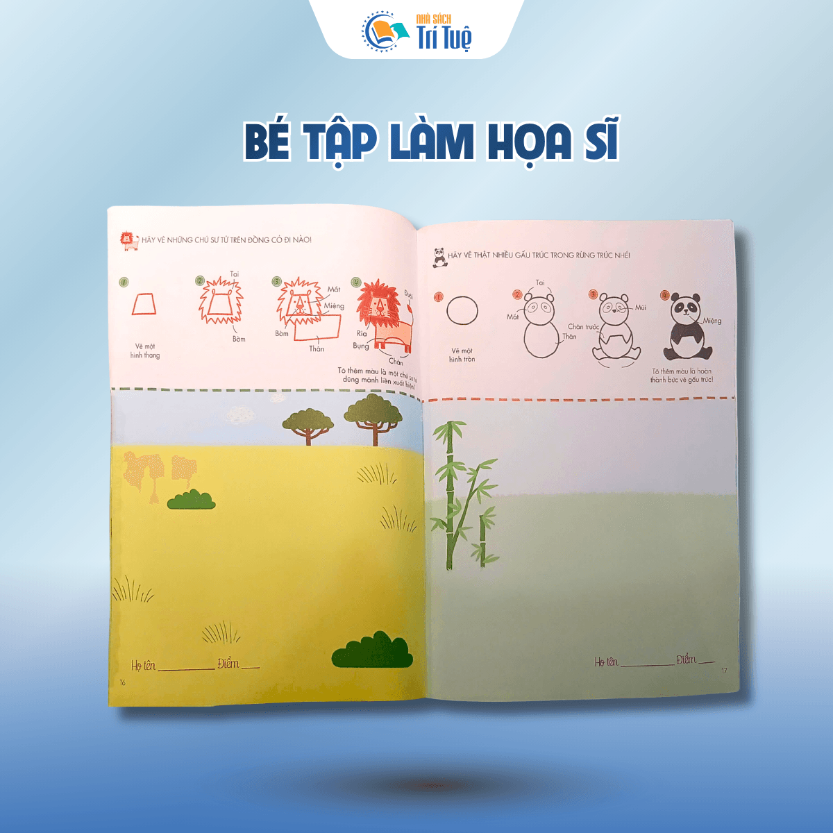 Bé tập làm họa sĩ - Tập vẽ động vật