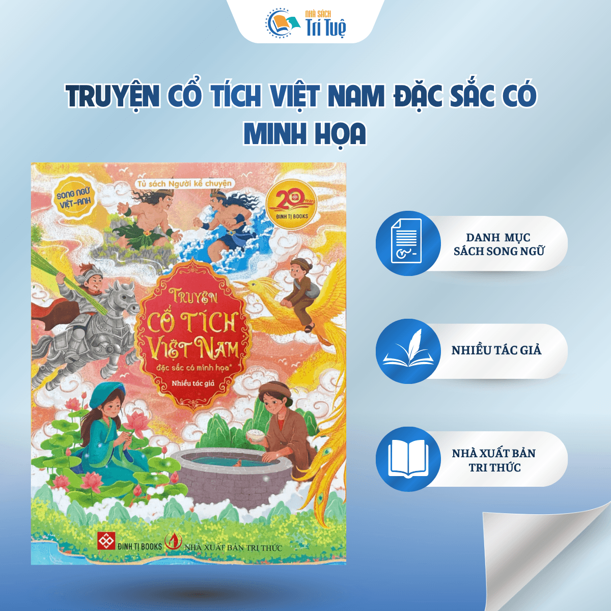 Truyện Cổ Tích Việt Nam Đặc Sắc Có Hình Minh Họa - Tập 2 (Song Ngữ Việt - Anh)