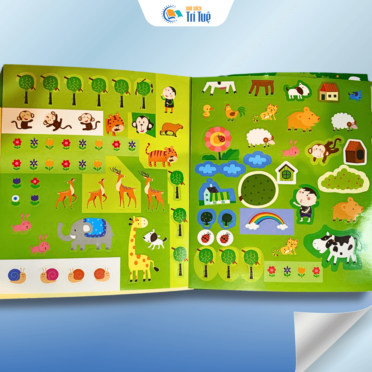 Thế Giới Động Vật Cùng Gấu Trúc- Sticker Sáng Tạo EQ