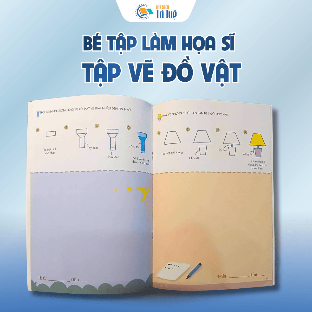 Bé tập làm họa sĩ - Tập vẽ đồ vật
