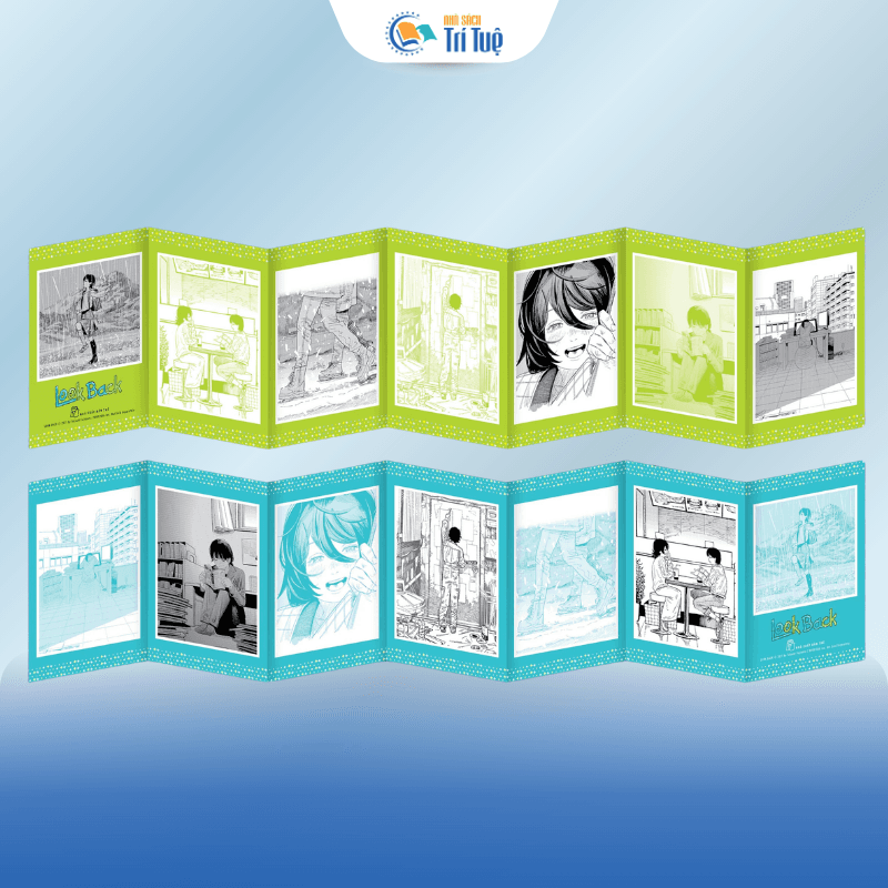 Look Back - Bản Kỷ Niệm - Bìa Cứng - Tặng Kèm 01 Bìa Giấy Mĩ Thuật + 01 Standee Ghép Hình + 01 Dải Card Xếp, Hộp Nam Châm
