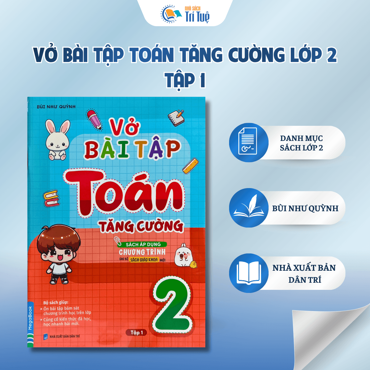 Vở bài tập toán tăng cường lớp 2 tập 1