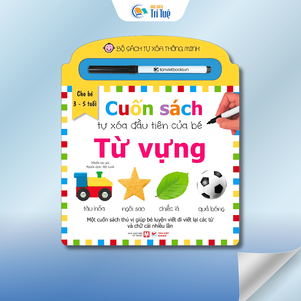 Bộ Cuốn sách tự xóa đầu tiên của bé
( 3 quyển)