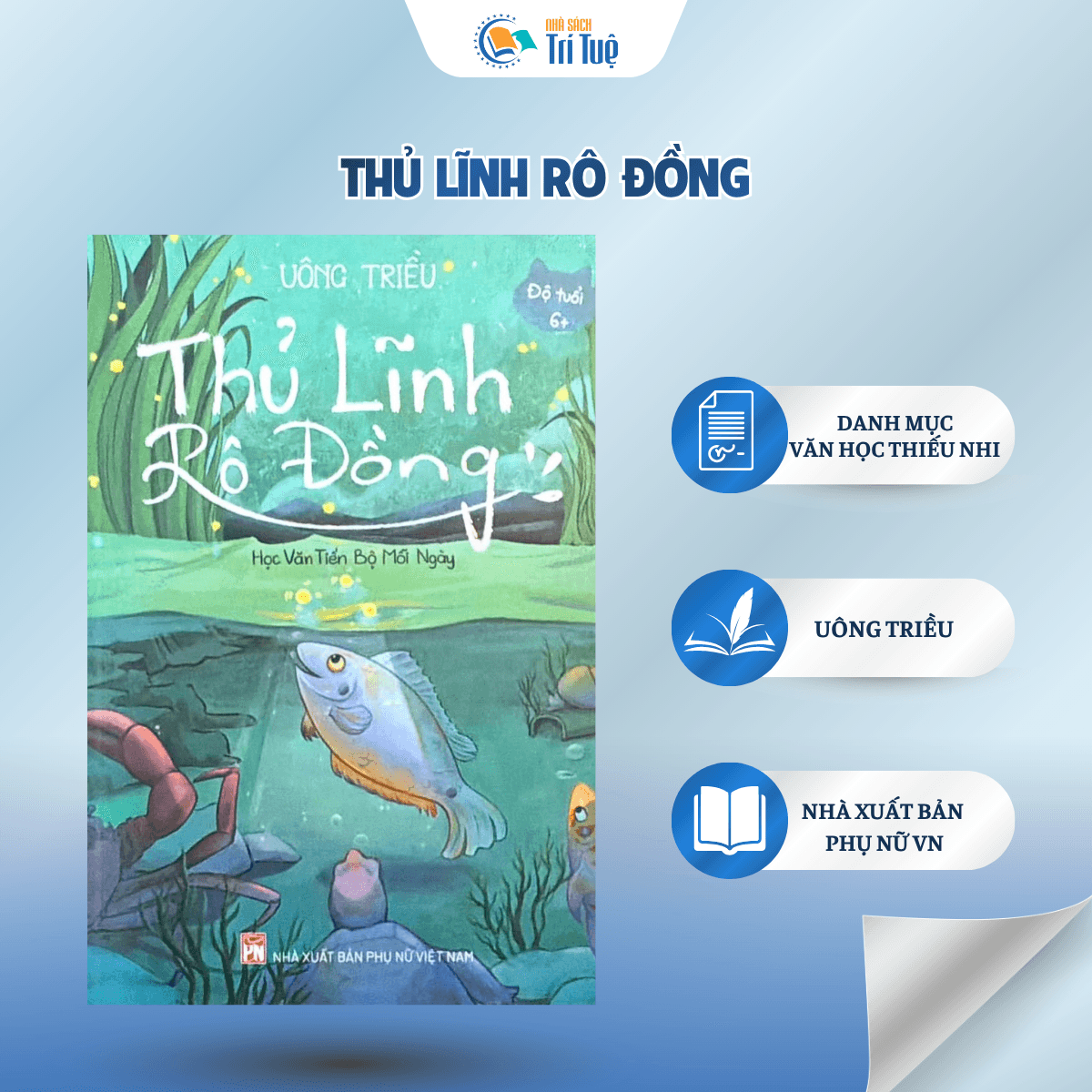 Sách: Thủ Lĩnh Rô Đồng - Học Văn Tiến Bộ Mỗi Ngày