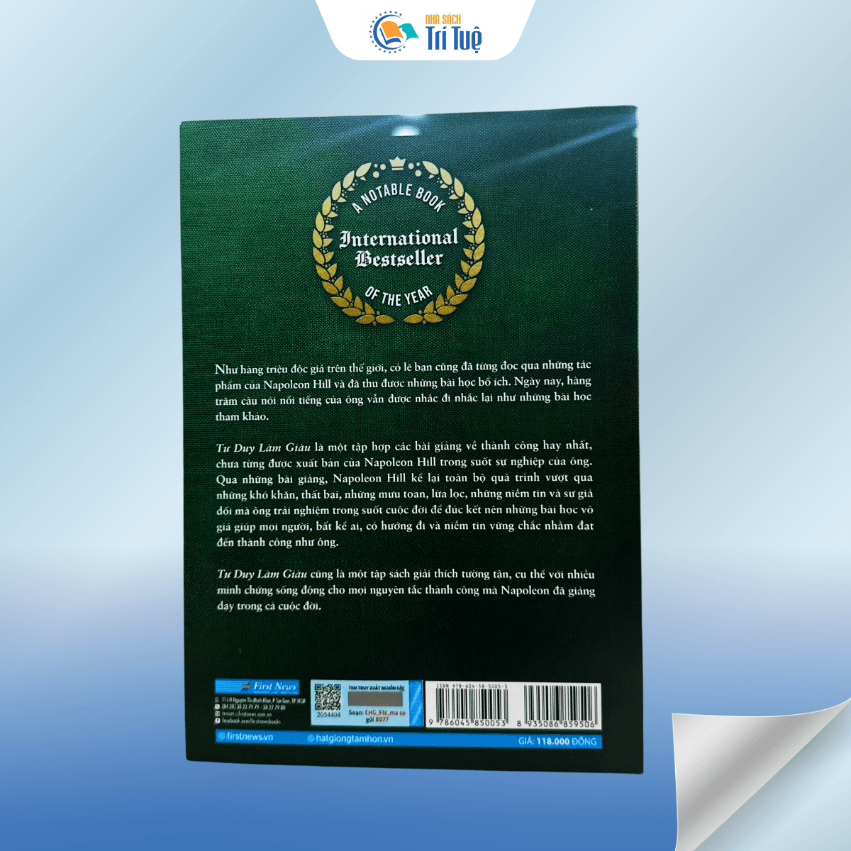 Tư Duy Làm Giàu - Những Bài Nói Chuyện Bất Hủ Của Napoleon Hill