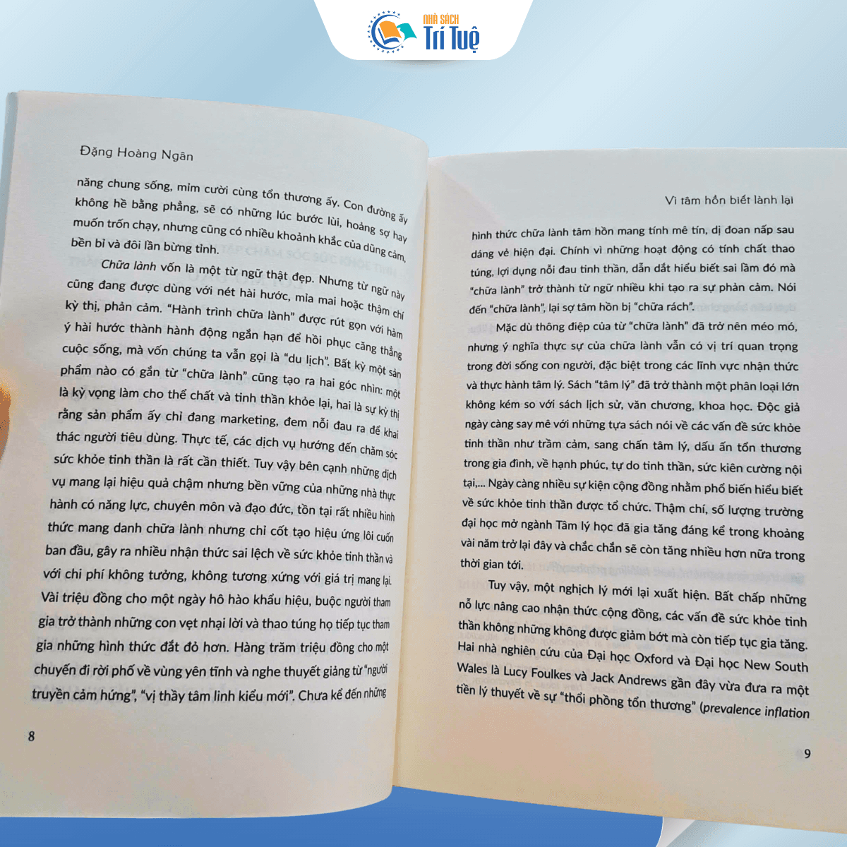 Vì Tâm Hồn Biết Lành Lại