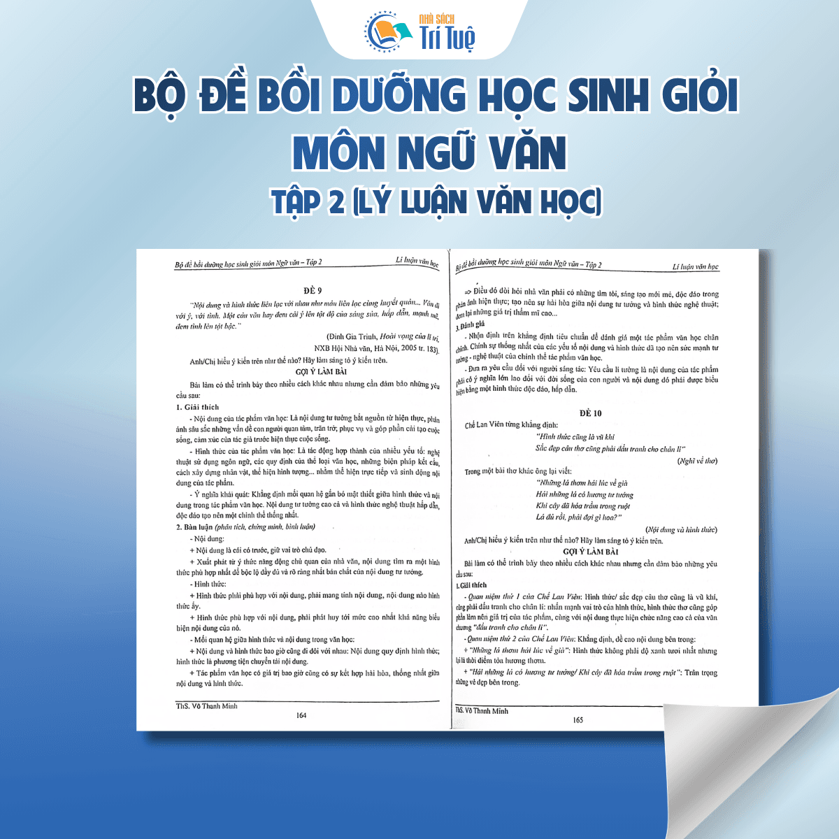 Bộ đề bồi dưỡng học sinh giỏi môn Ngữ văn - Tập 2 Lý luận văn học