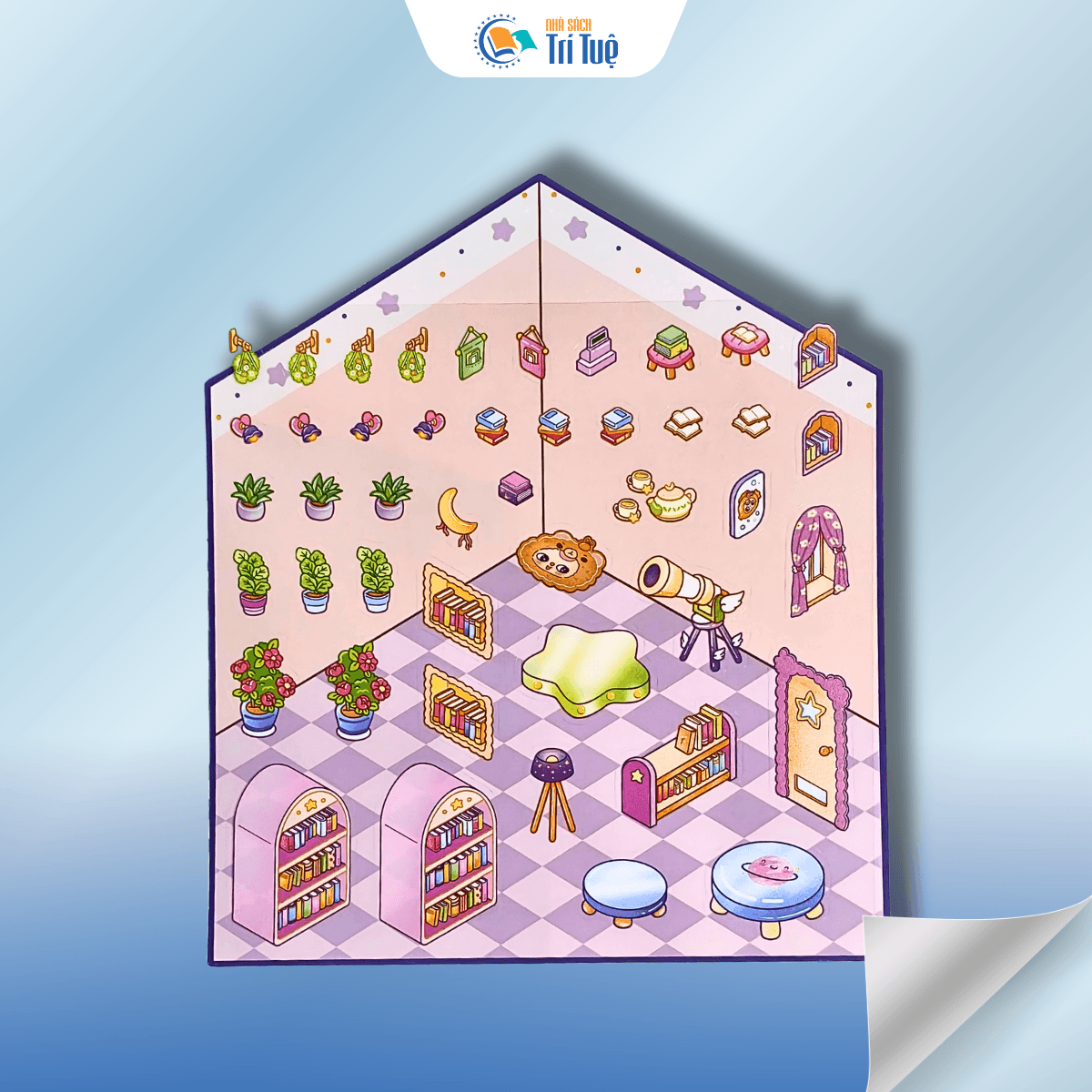 Bóc dán 3D - Tiệm sách baby three