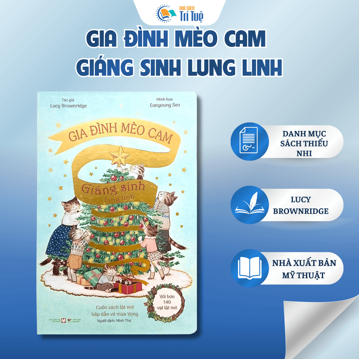 Gia đình mèo cam - Giáng sinh lung linh