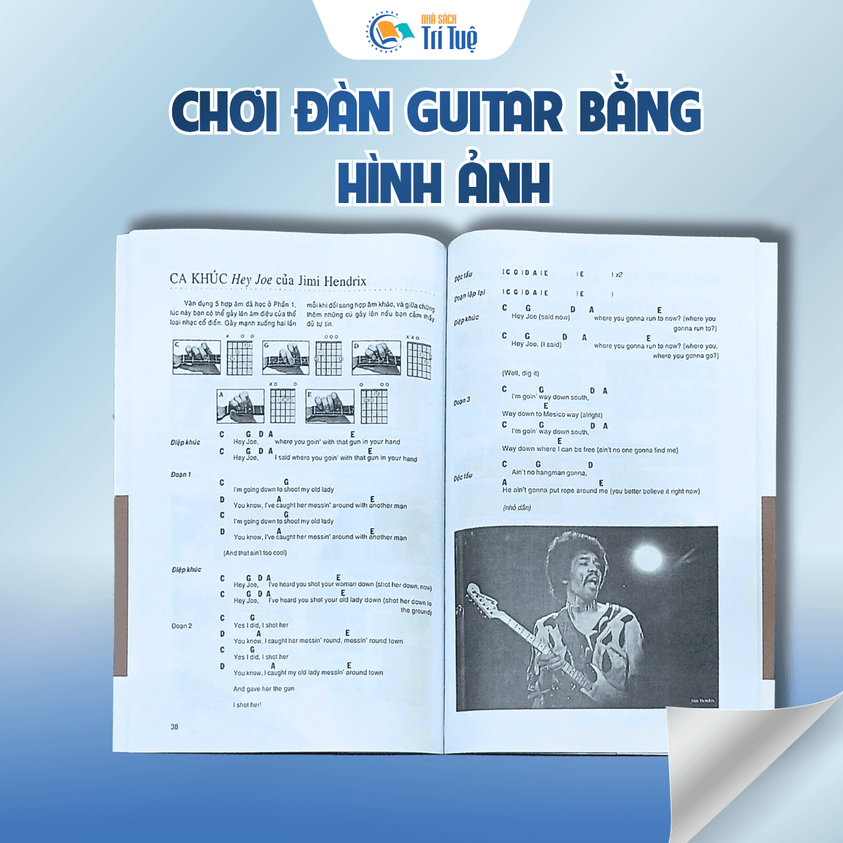 Chơi đàn guitar bằng hình ảnh