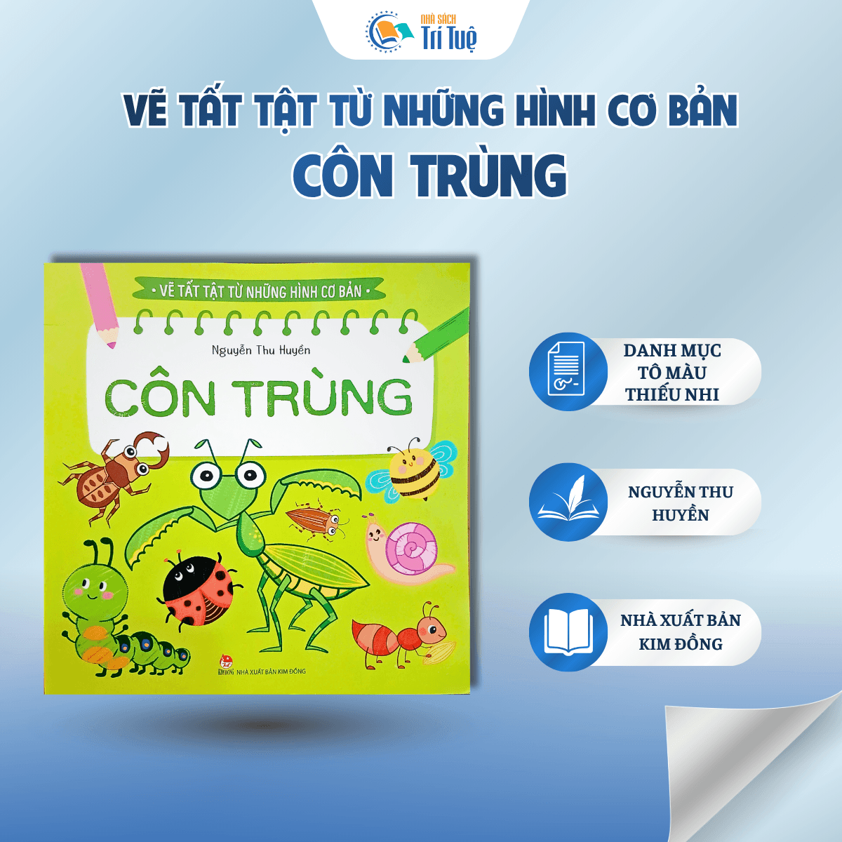 Côn trùng - Vẽ tất tật từ những hình cơ bản