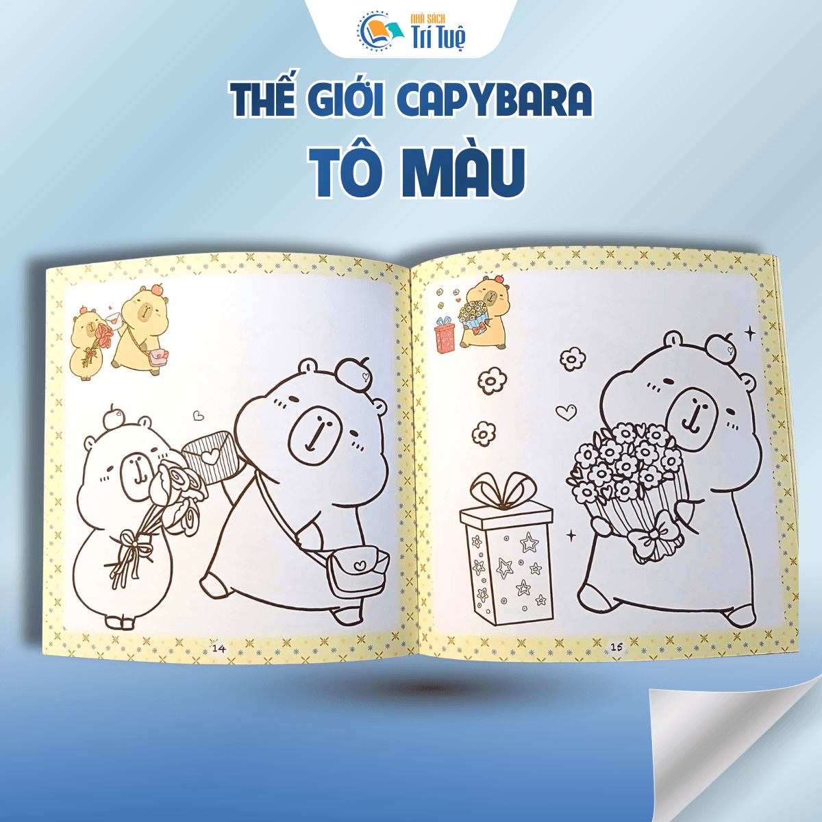 Thế giới Capypara - Tô màu