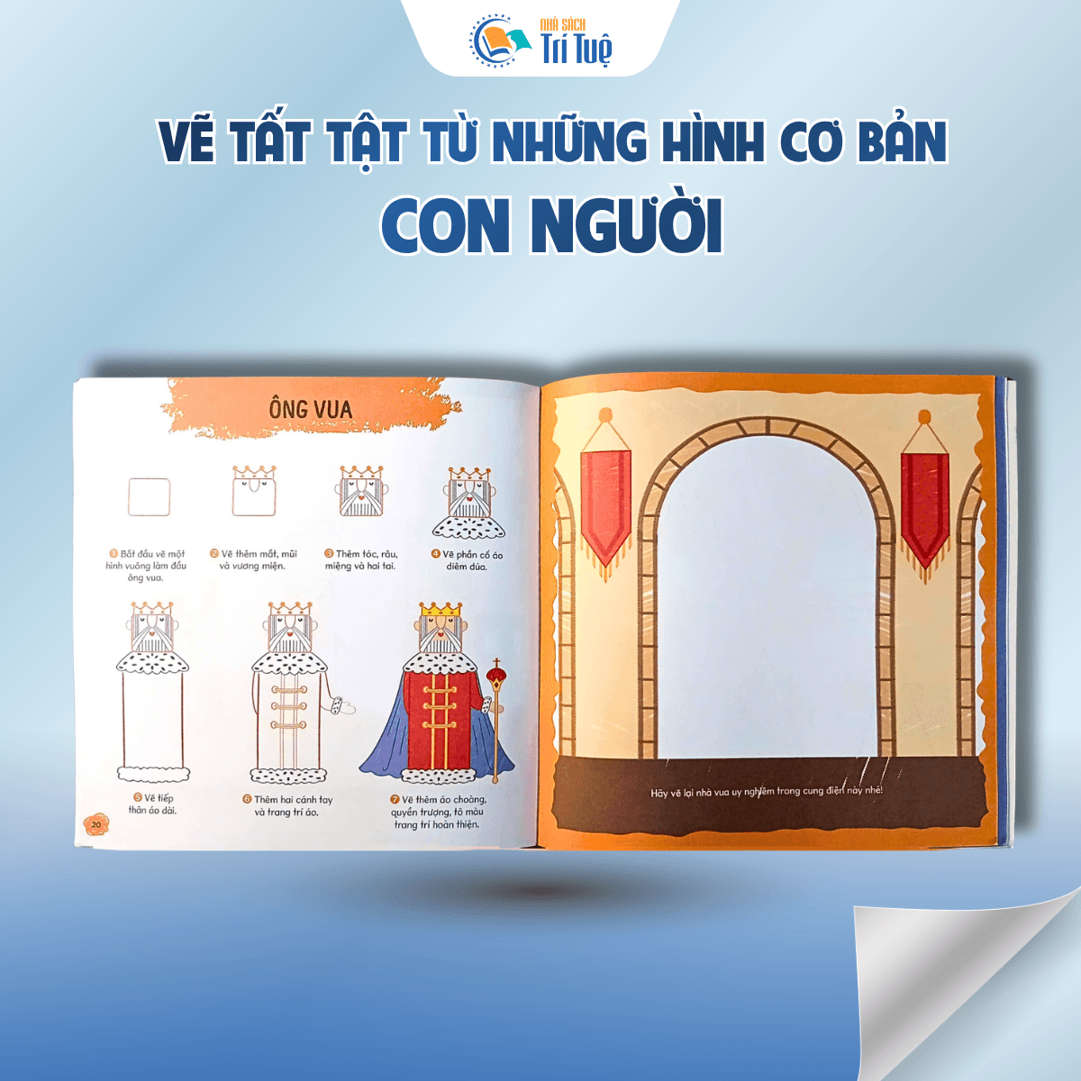 Con người - Vẽ tất tật từ những hình cơ bản