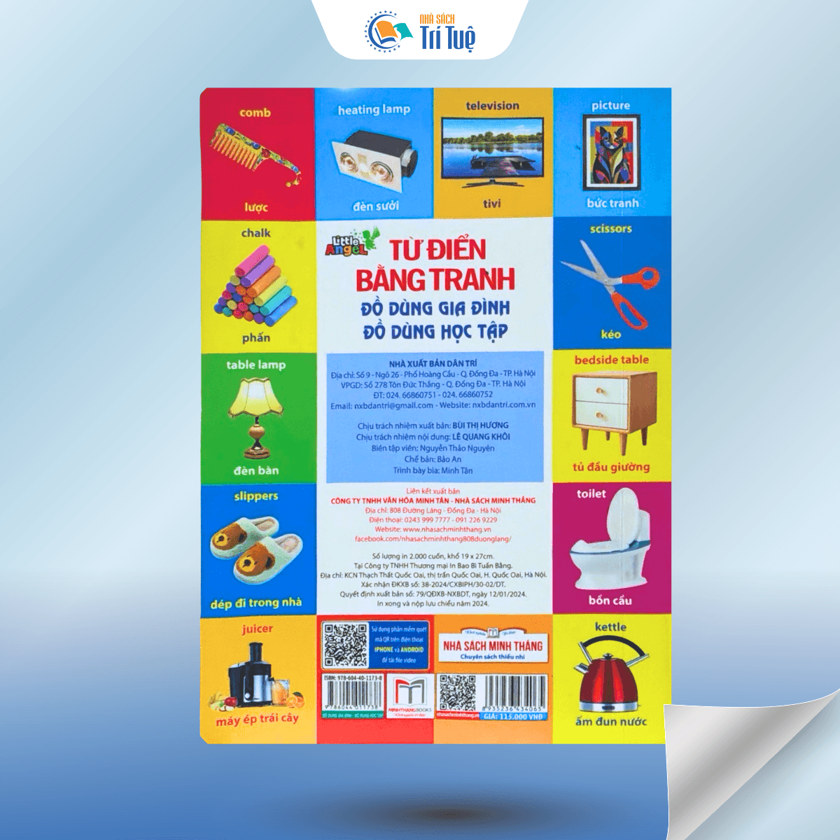 Từ Điển Bằng Tranh - Đồ Dùng Gia Đình, Đồ Dùng Học Tập - Giáo Dục Sớm Theo Phương Pháp Giáo Dục Của Glenn Doman