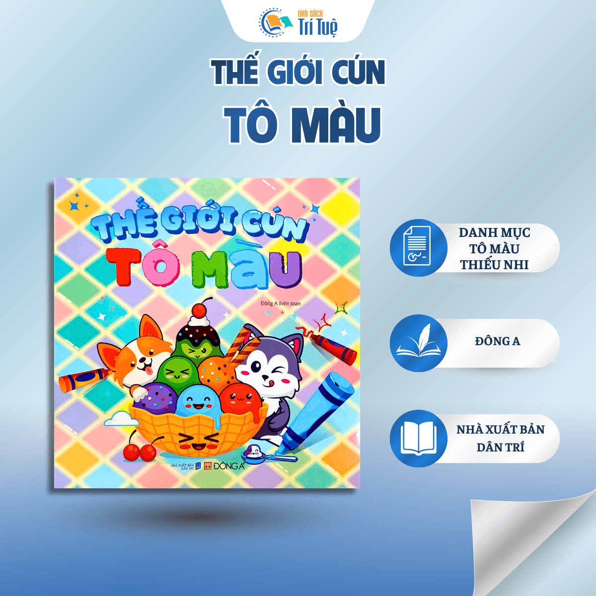 Thế giới cún - Tô màu