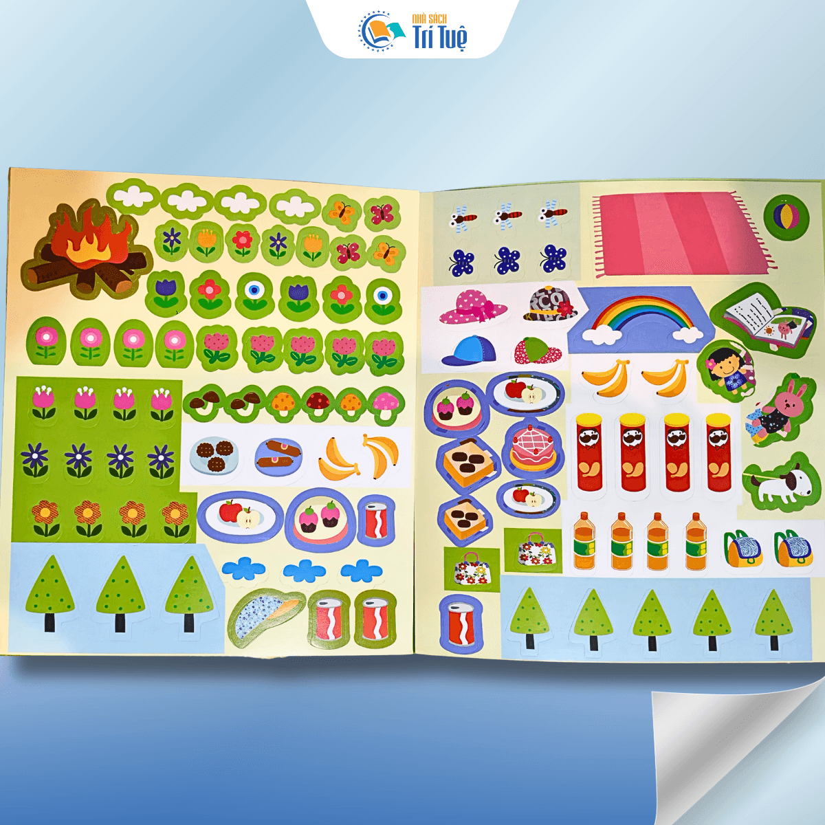 Chuyến Dã Ngoại Của Mèo Mun - Sticker IQ