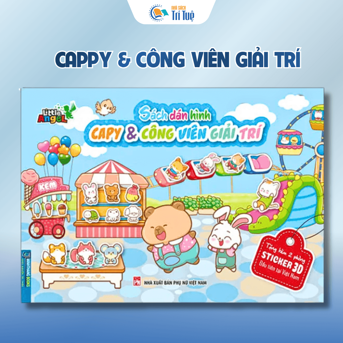Combo sách dán hình capy (4 cuốn)