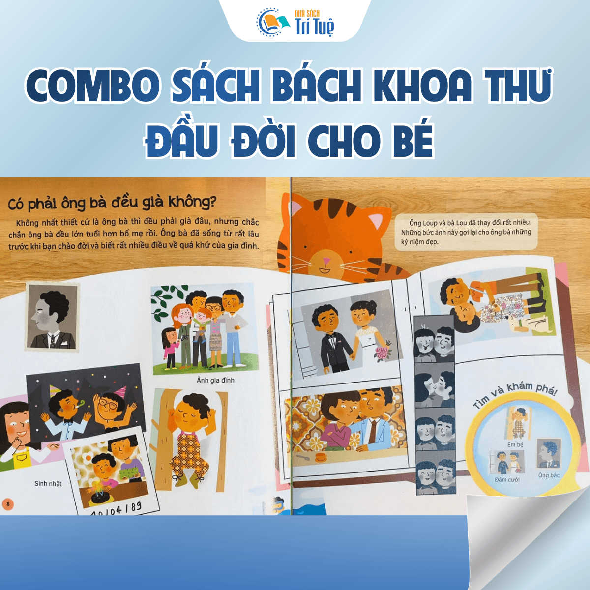 Combo Sách bách khoa thư đầu đời cho bé ( 6 cuốn )