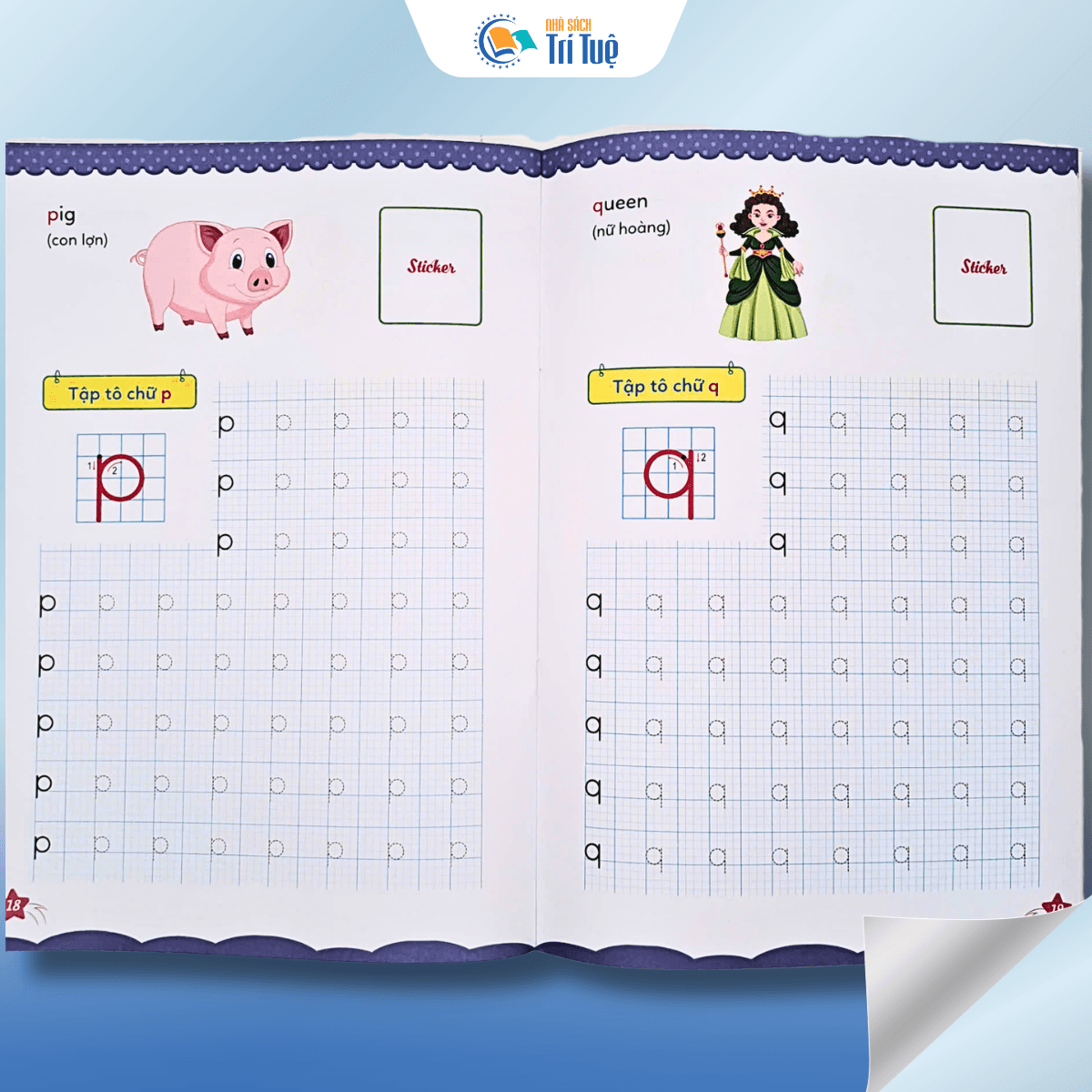 Cùng Khủng Long Tập Viết Chữ Cơ Bản - Quyển 5 - Bé Gái