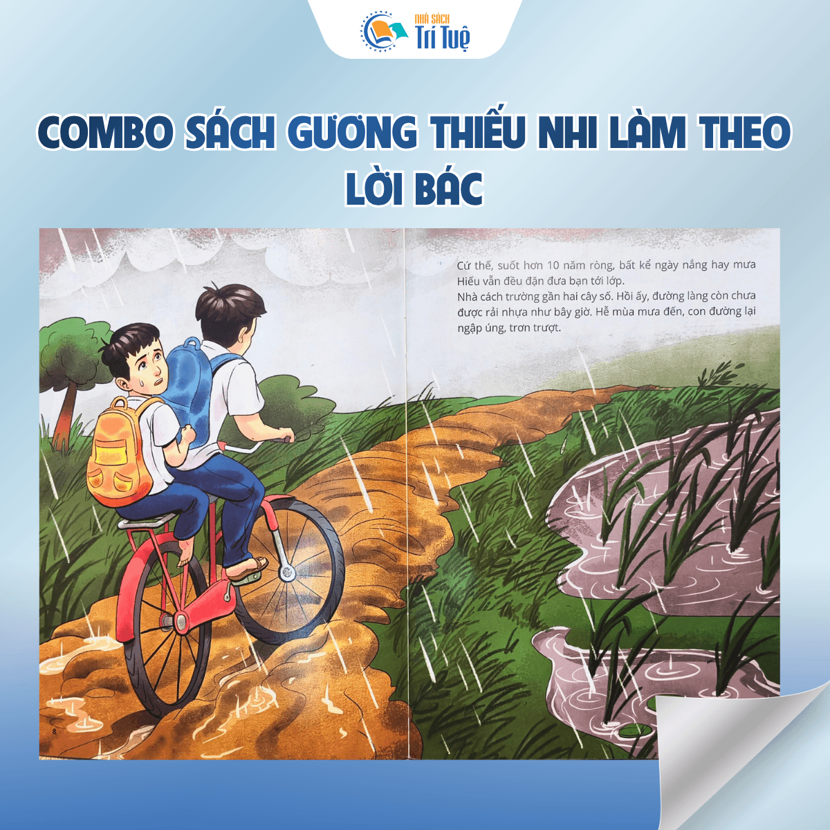 Combo Sách gương thiếu nhi làm theo lời bác ( 10 cuốn )