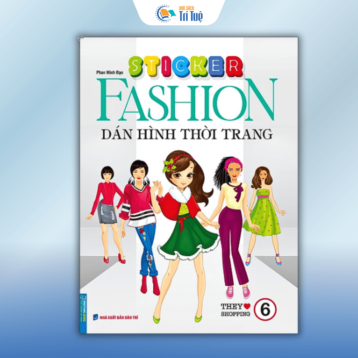 Combo Sticker fashion - dán hình thời trang( 5 cuốn )