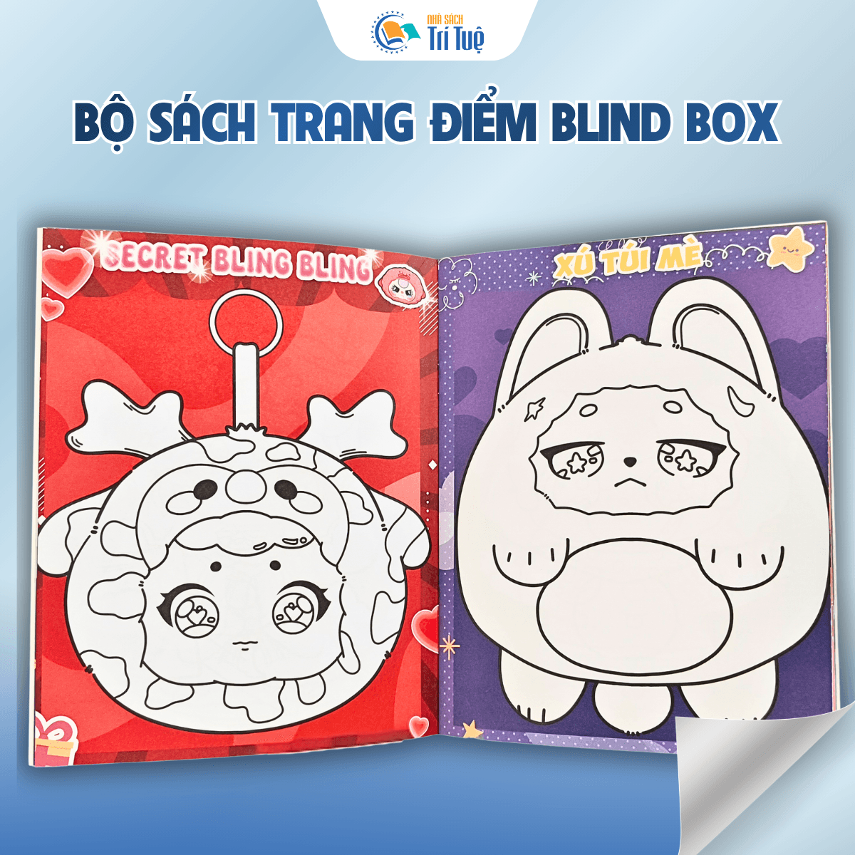 Bộ sách trang điểm Blindbox
( 4 cuốn)