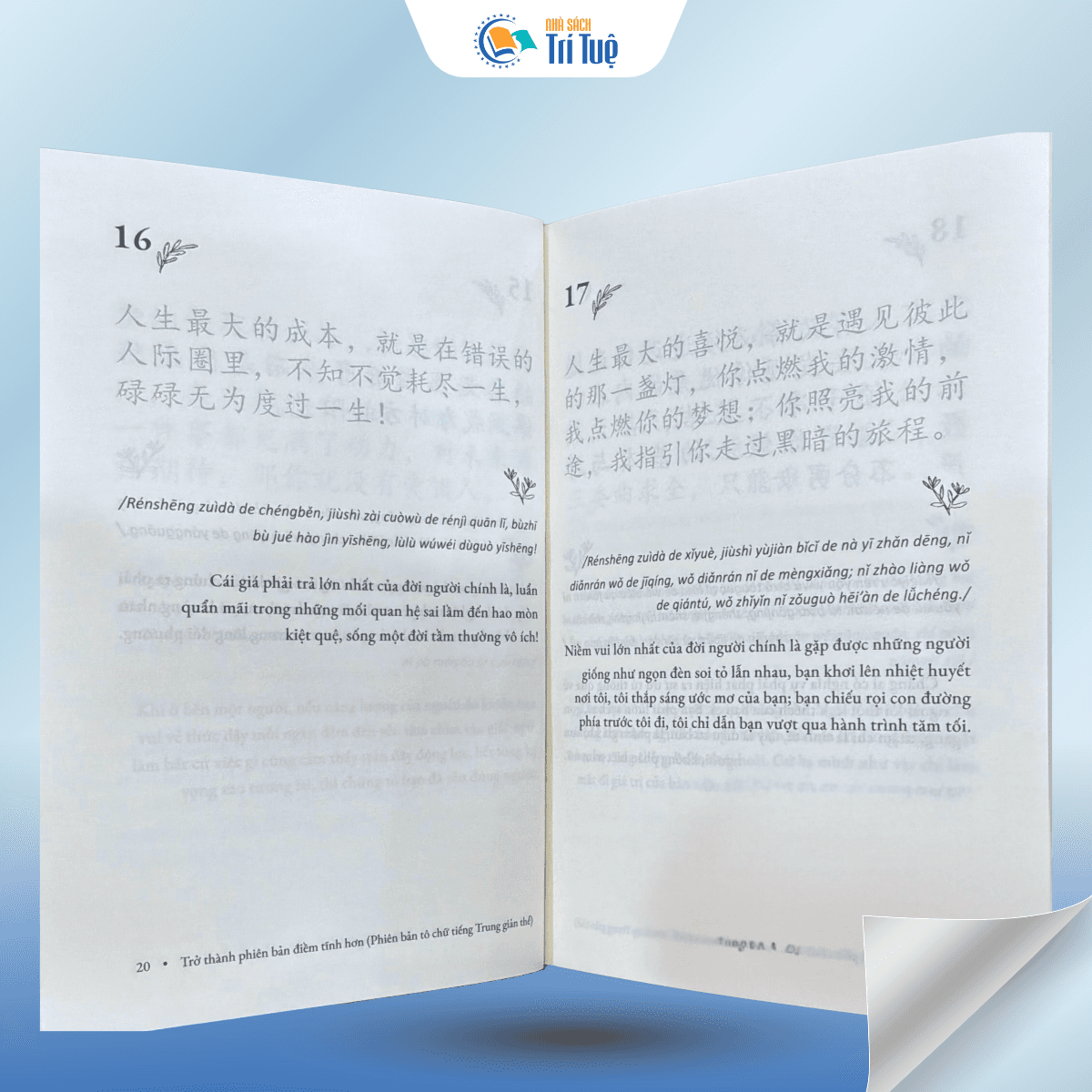 Trở Thành Phiên Bản Điềm Tĩnh Hơn - Phiên Bản Tô Chữ Tiếng Trung Giản Thể