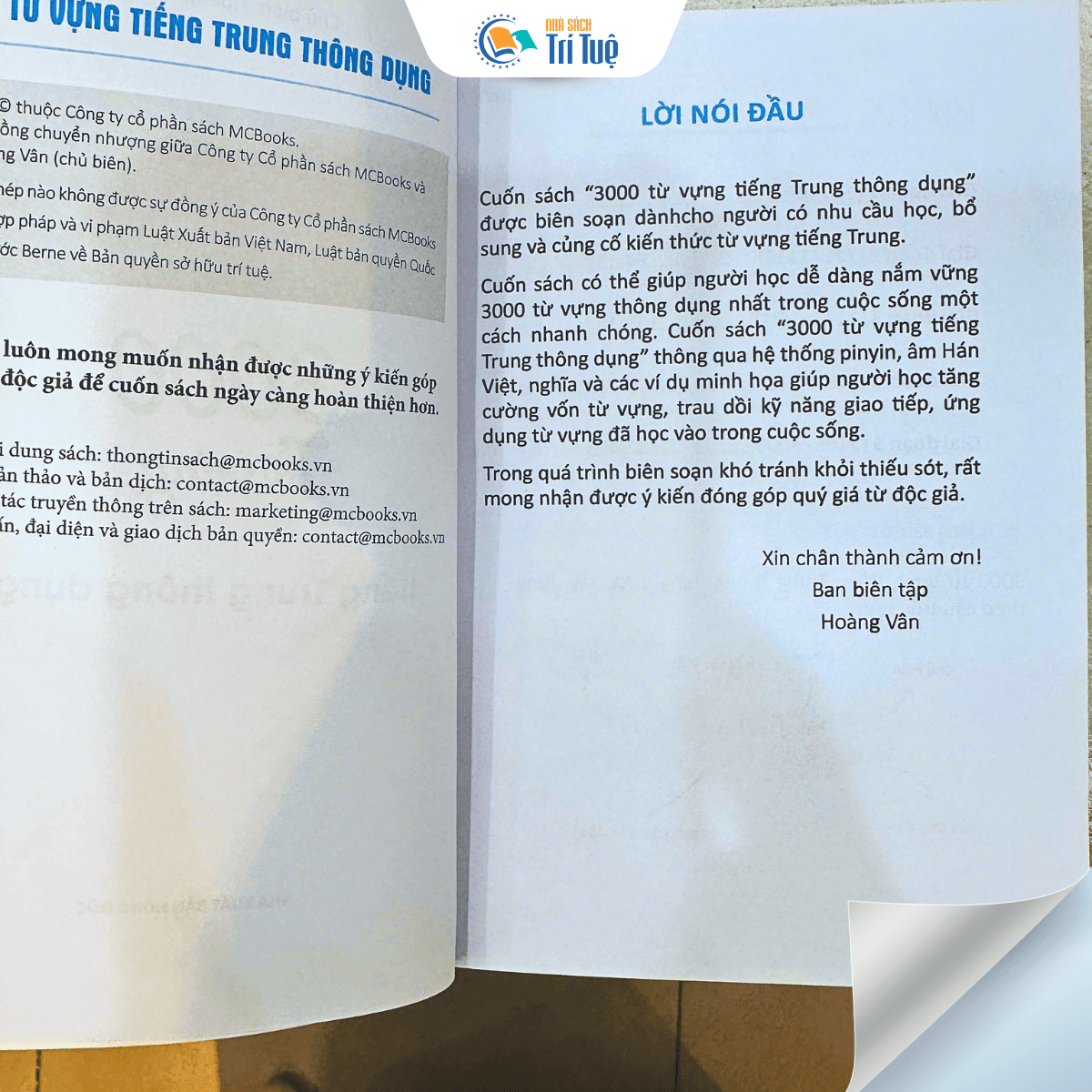 3000 Từ Vựng Tiếng Trung Thông Dụng