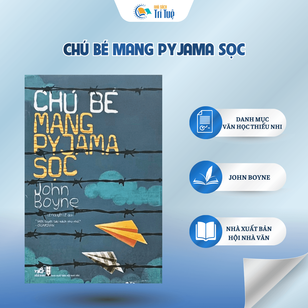 Sách: Chú Bé Mang Pyjama Sọc