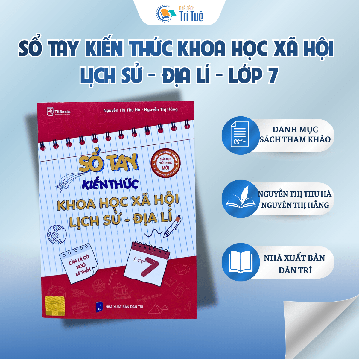 Sổ Tay Kiến Thức Khoa Học Xã Hội Lịch Sử - Địa Lí - Lớp 7