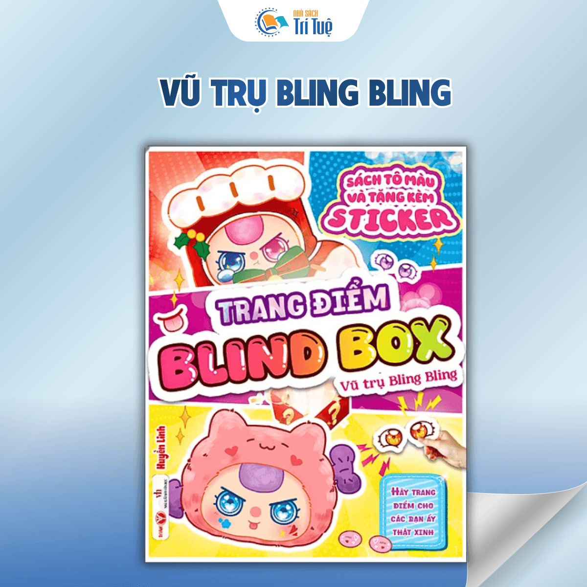 Bộ sách trang điểm Blindbox
( 4 cuốn)