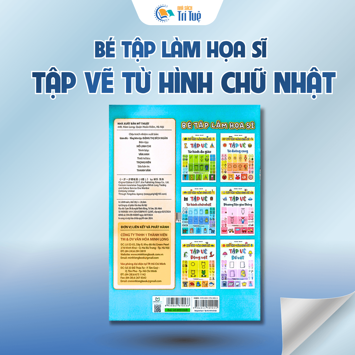 Bé tập làm họa sĩ - Tập vẽ từ hình chữ nhật