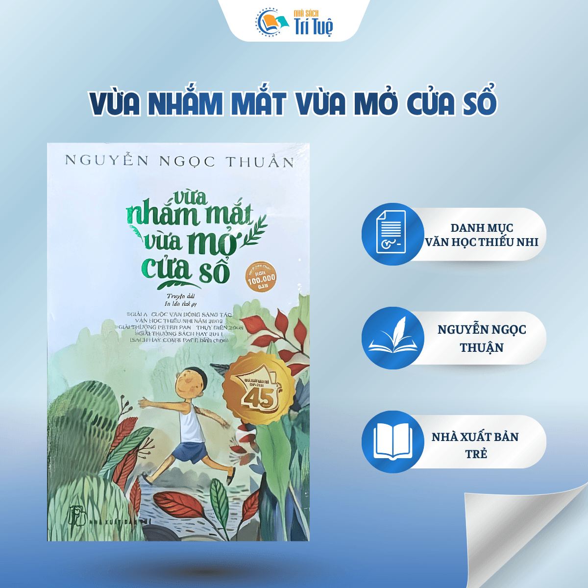 Sách: Vừa Nhắm Mắt Vừa Mở Cửa Sổ