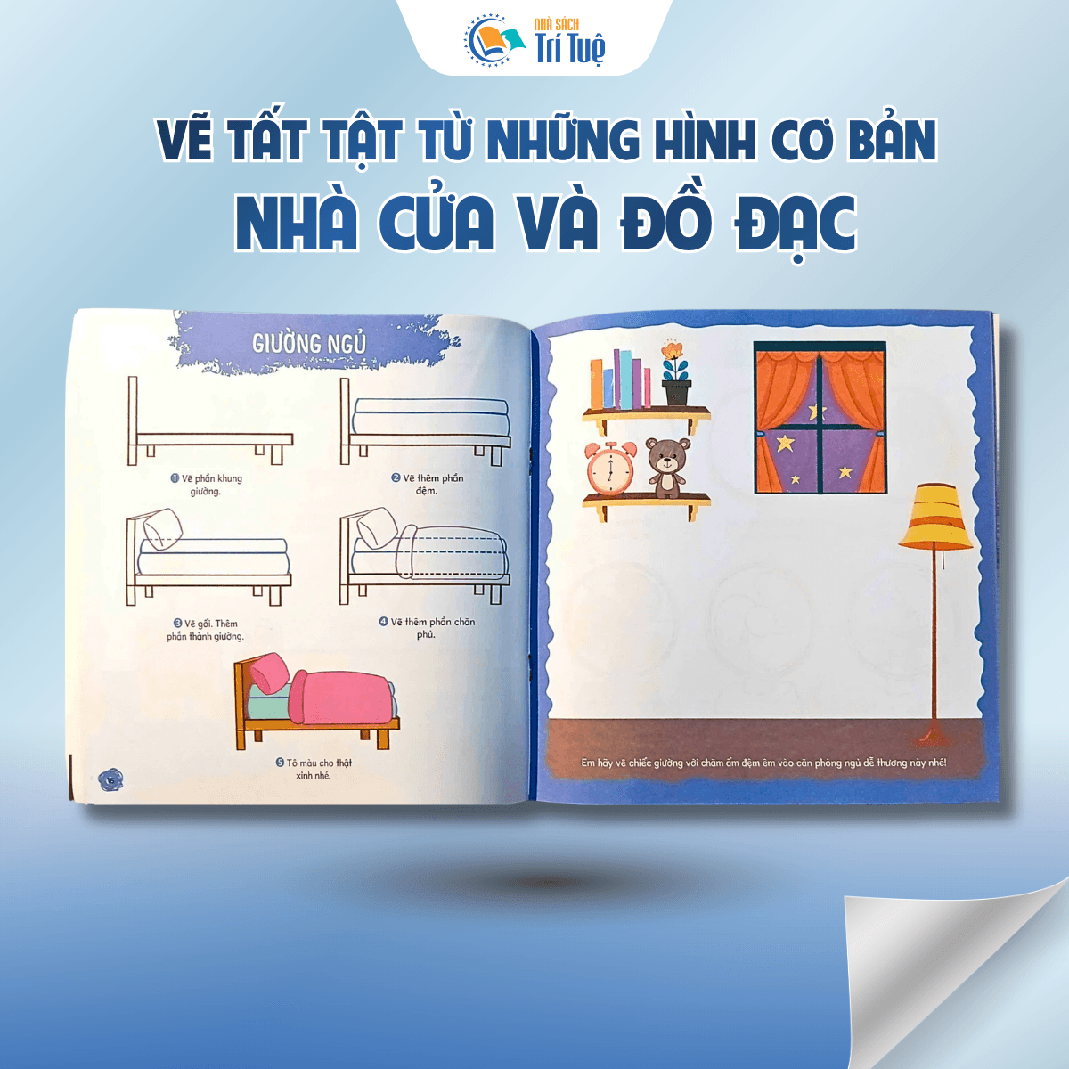 Nhà cửa và đồ đạc - Vẽ tất tật từ những hình cơ bản