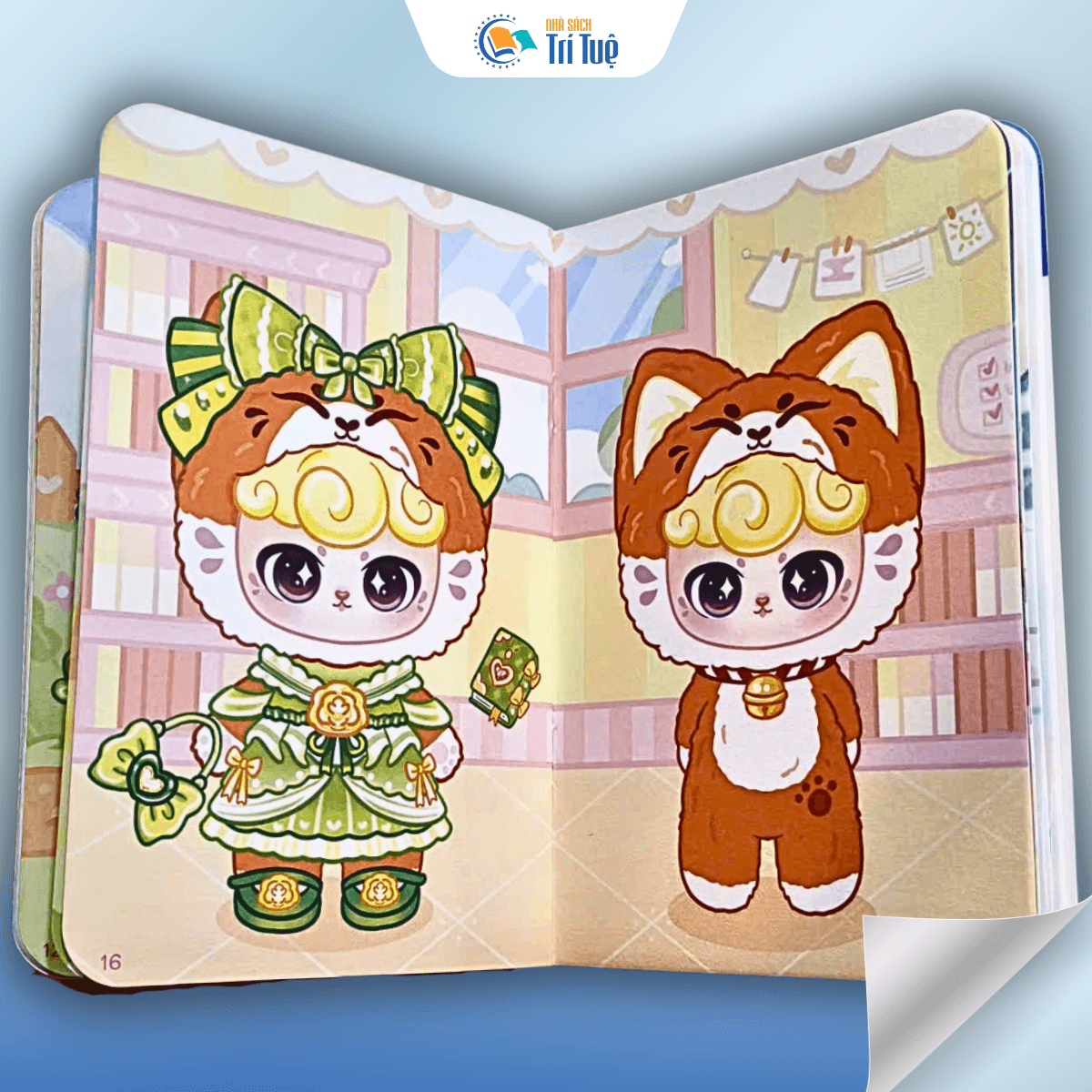 Mini fashion - Lucky Meow - 100+ stickers dễ thương