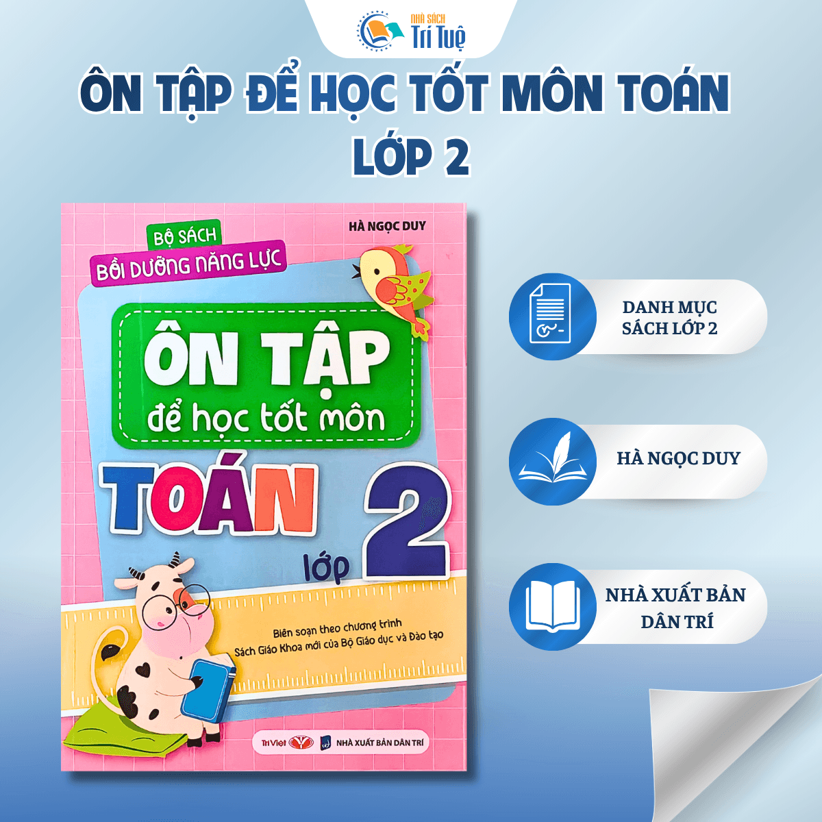Bộ sách bồi dưỡng năng lực ôn tập để học tốt môn toán lớp 2
