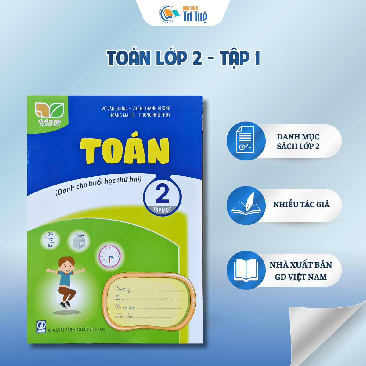 Toán 2 tập 1 - Dành cho buổi học thứ hai